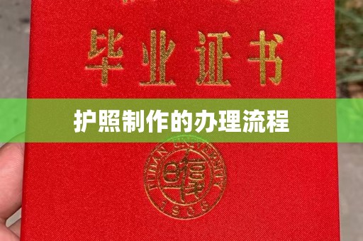 怀化护照制作的办理流程